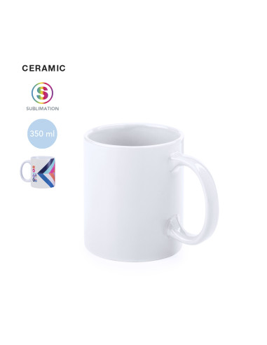 Taza de Cerámica Personalizable 350ml para...