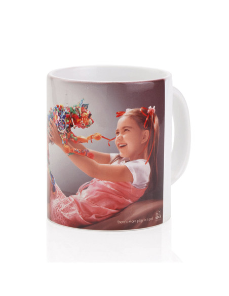 Taza de Cerámica Personalizable 350ml para sublimación