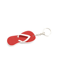 Llavero personalizable chancla bicolor en EVA, divertido... 2