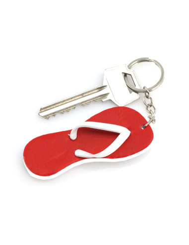 Llavero personalizable chancla bicolor en EVA,...