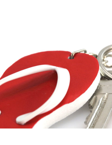 Llavero personalizable chancla bicolor en EVA,...