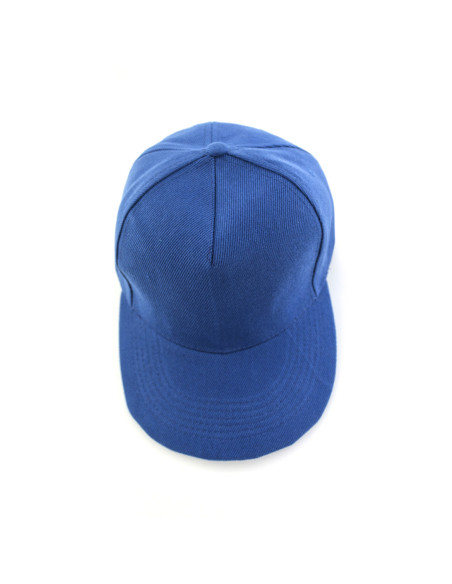 Gorra Personalizada 5 paneles, visera plana acolchada