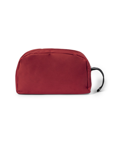 Neceser promocional en poliéster con bolsillo exterior 600D.