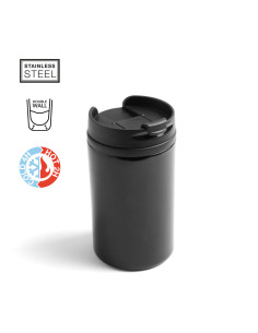 Vaso Termo personalizado en Acero inox, 290ml, tapa de...