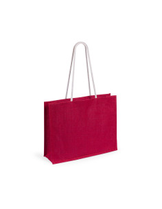 Bolsa Personalizable de Yute. Asas largas de Algodón