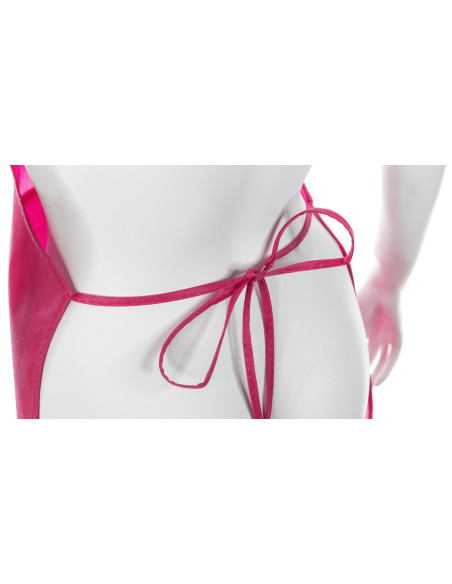 Delantal Non-Woven para Personalizar, Bolsillo y cintas ajustables