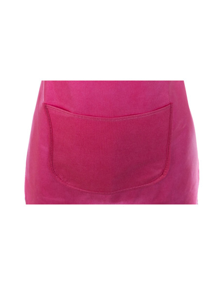 Delantal Non-Woven para Personalizar, Bolsillo y cintas ajustables