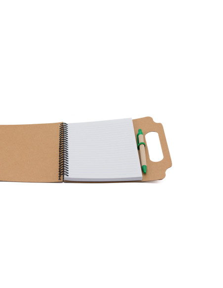 Bloc de notas adhesivas para personalizar en Cartón y con Bolígrafo