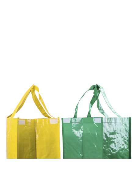 Set de 3 Bolsas de Reciclaje Personalizadas en PP-woven 125g/m2