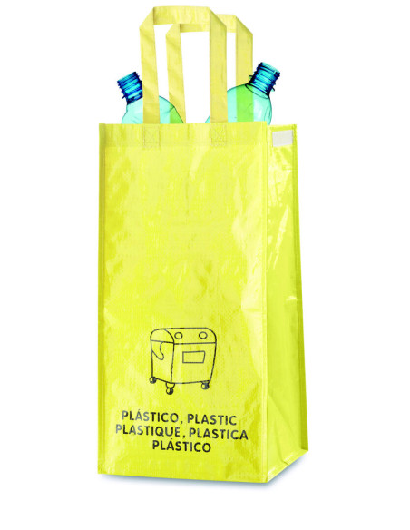 Set de 3 Bolsas de Reciclaje Personalizadas en PP-woven 125g/m2