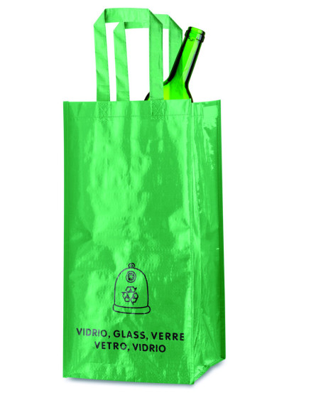 Set de 3 Bolsas de Reciclaje Personalizadas en PP-woven 125g/m2