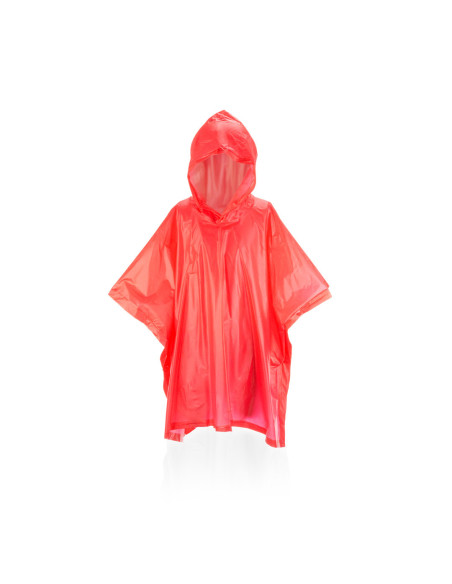 Poncho impermeable infantil, 90x64cm.