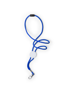 Lanyard personalizado con cierre desmontable y mosquetón.