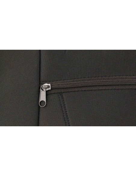 Maletín con cremallera personalizado en soft shell.