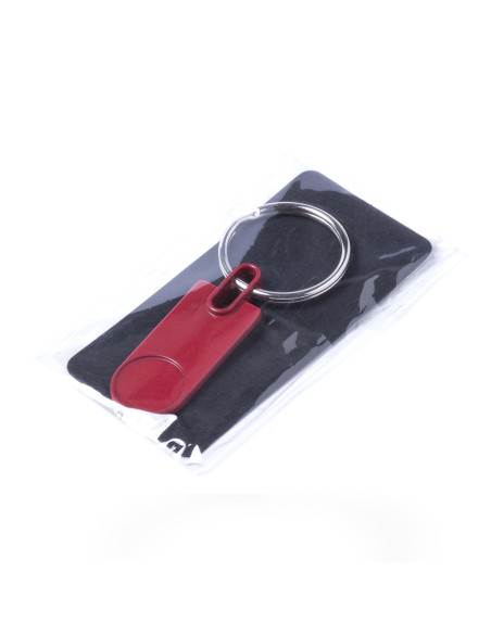 Llaveros personalizados baratos con doming colorido.