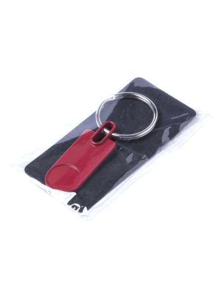 Llaveros personalizados baratos con doming colorido.