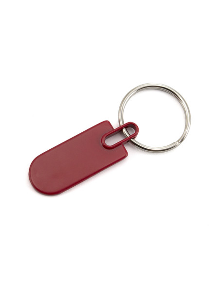 Llaveros personalizados baratos con doming colorido.