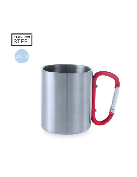 Taza de Acero Inoxidable Personalizable de 210ml