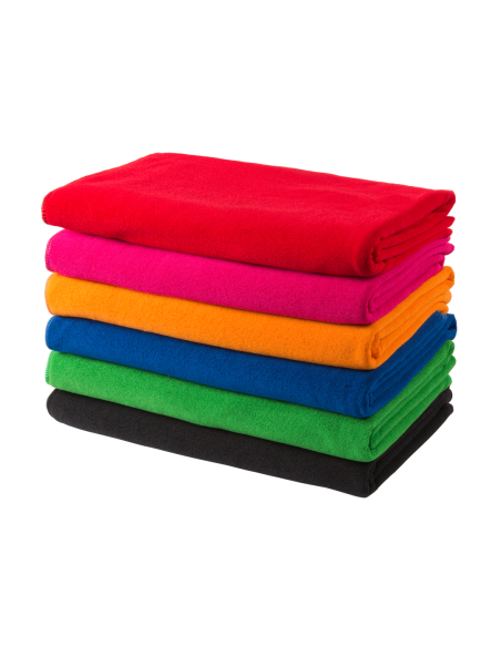 Toalla de microfibra personalizada, 150x75 cm en vivos colores.