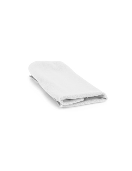 Toalla serigrafiada, 45x30 cm, microfibra, funda PVC.