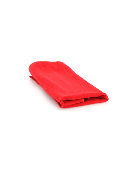 Toalla serigrafiada, 45x30 cm, microfibra, funda PVC.