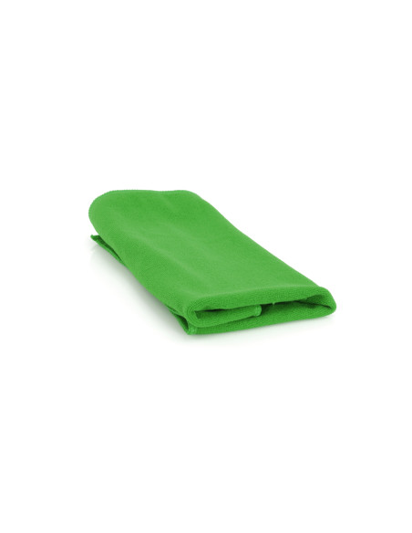Toalla serigrafiada, 45x30 cm, microfibra, funda PVC.
