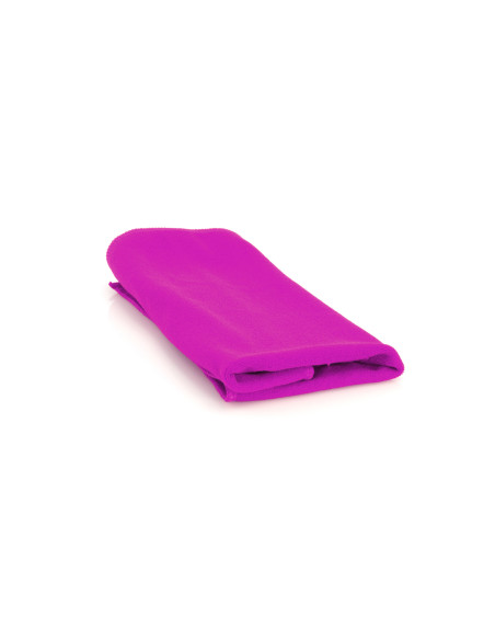 Toalla serigrafiada, 45x30 cm, microfibra, funda PVC.