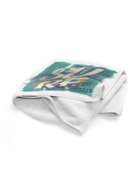 Toalla para clientes, 100x50 cm, microfibra con bolsa.