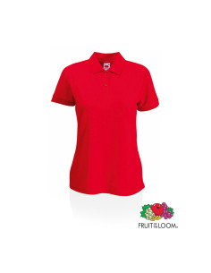 Polo Mujer Personalizado, Algodón y Poliéster XS-L.