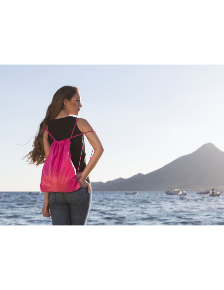 Mochila para Publicitaria de Cuerdas Extra Gruesas, Poliéster 210T.