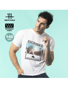 Camiseta Personalizada Adulto 100% poliéster 140g/m²