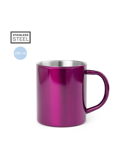 Taza de Acero Inoxidable Personalizable de 280ml