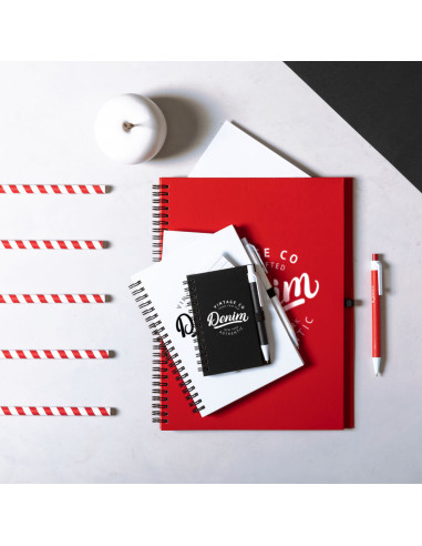 Libreta de Anillas Publicitaria , Cartón...