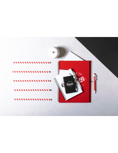 Libreta de Anillas Publicitaria , Cartón...