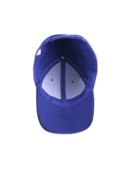 Gorra personalizada 6 paneles, 100% algodón peinado