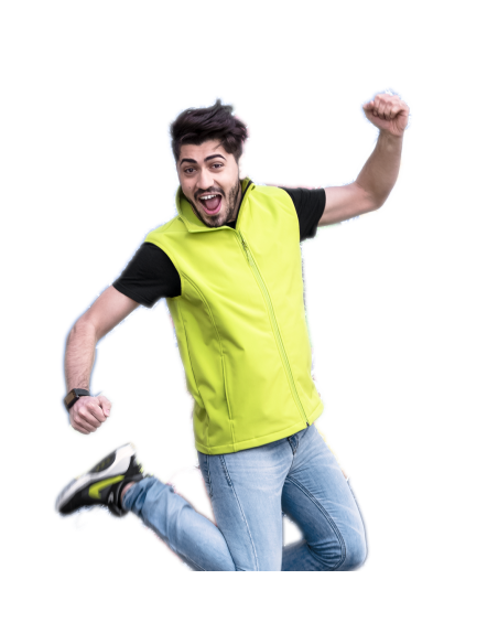 Chaleco personalizado impermeable, soft shell, S-XXL.