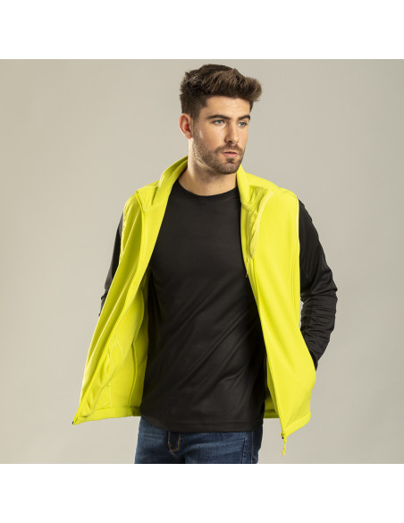 Chaleco personalizado impermeable, soft shell, S-XXL.