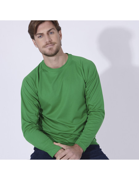 Camiseta Personalizada técnica manga larga adulto 100% poliéster