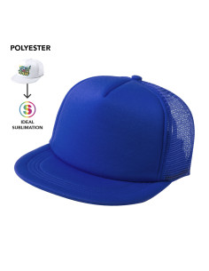 Gorra para Personalizar 5 paneles, 100% poliéster.