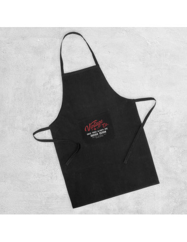 Delantal personalizado en Algodón y Poliéster