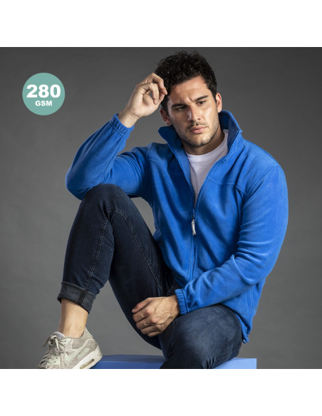 Chaqueta polar fleece personalizada en anti-pilling y tallas S-XXL.